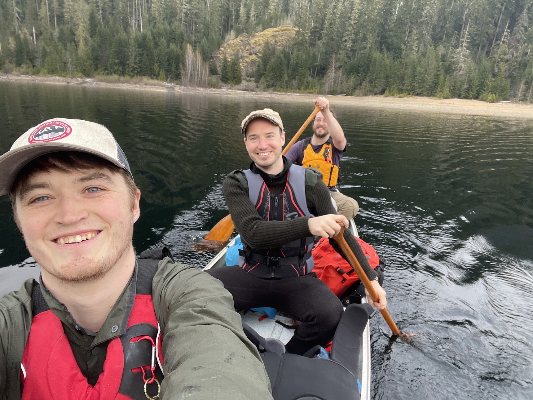 canoe in
