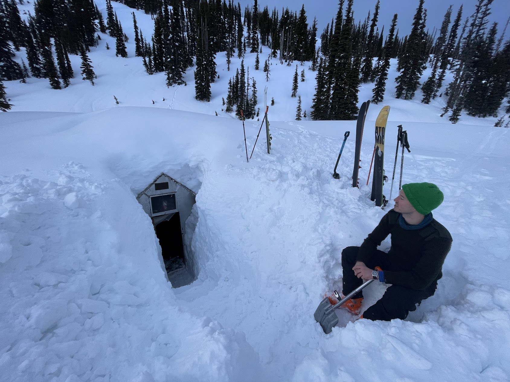 dig out hut